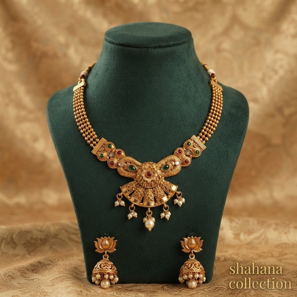 Rajputana Shringar Necklace Set