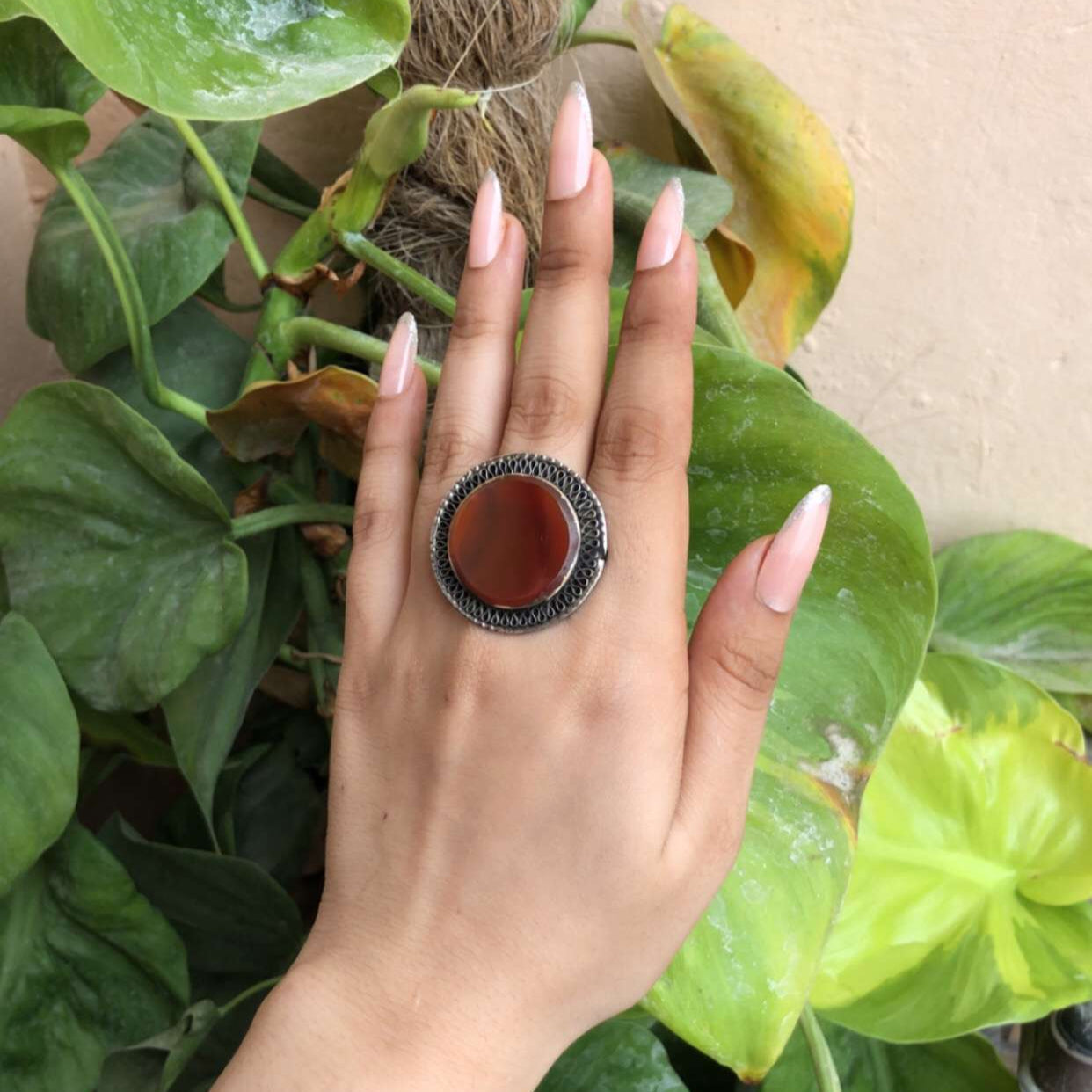 Stones Story Ring