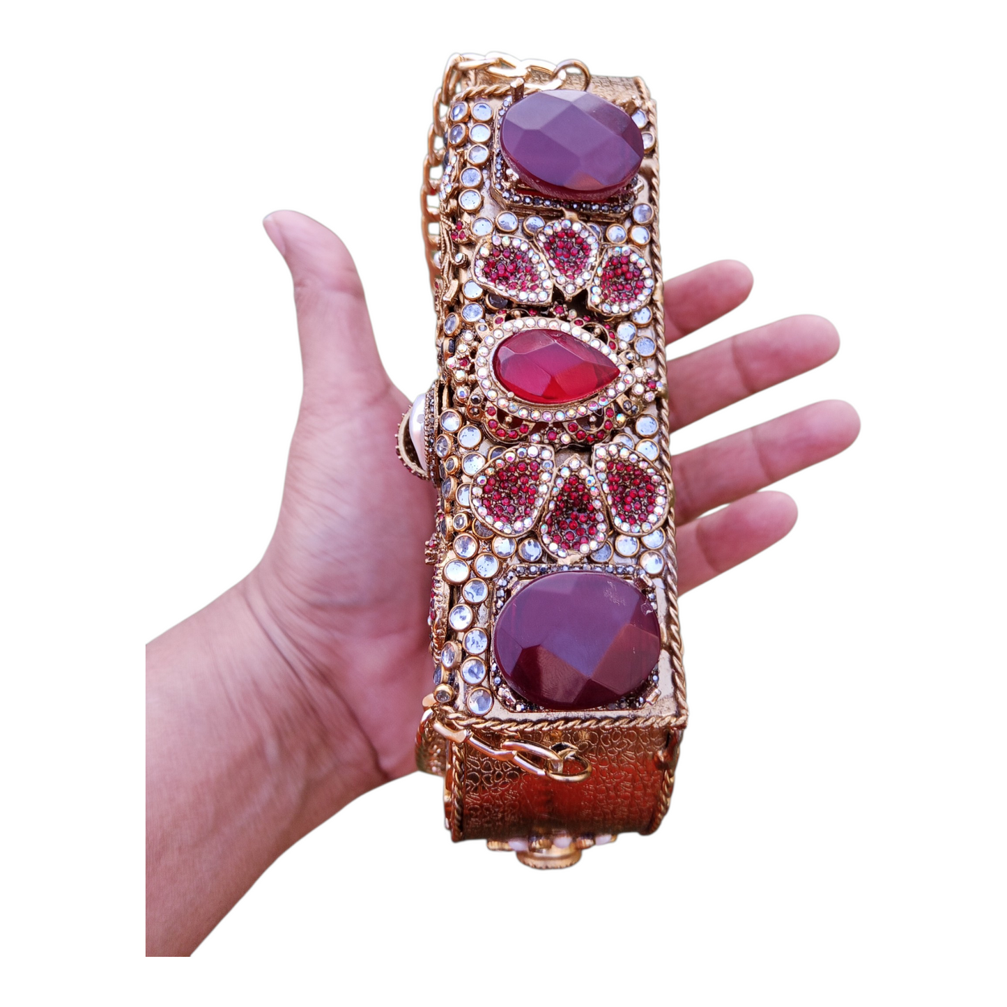 Kundan Designer Clutch High Quality Fancy Indian
