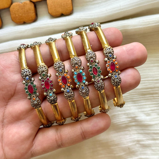 Nauratan 6 Pieces Bangles