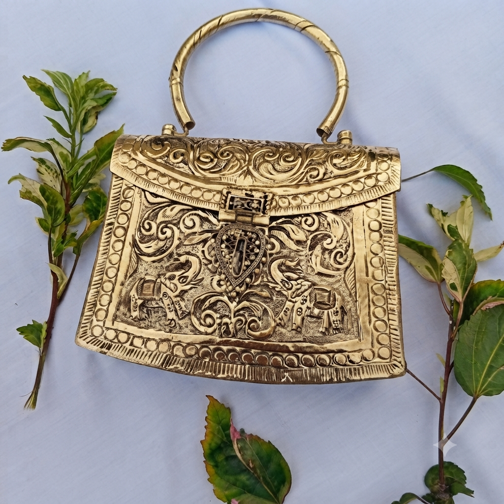 Elephant Heritage Clutch