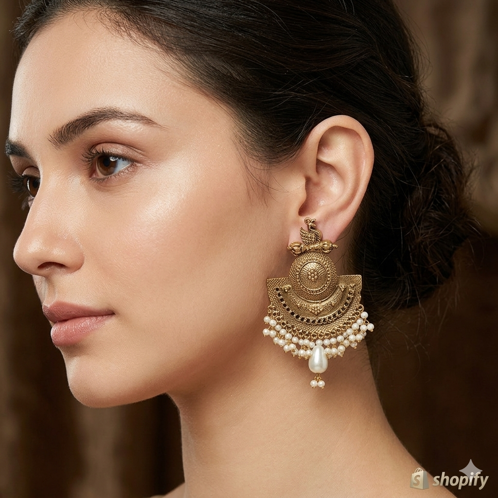 Swan Earrings