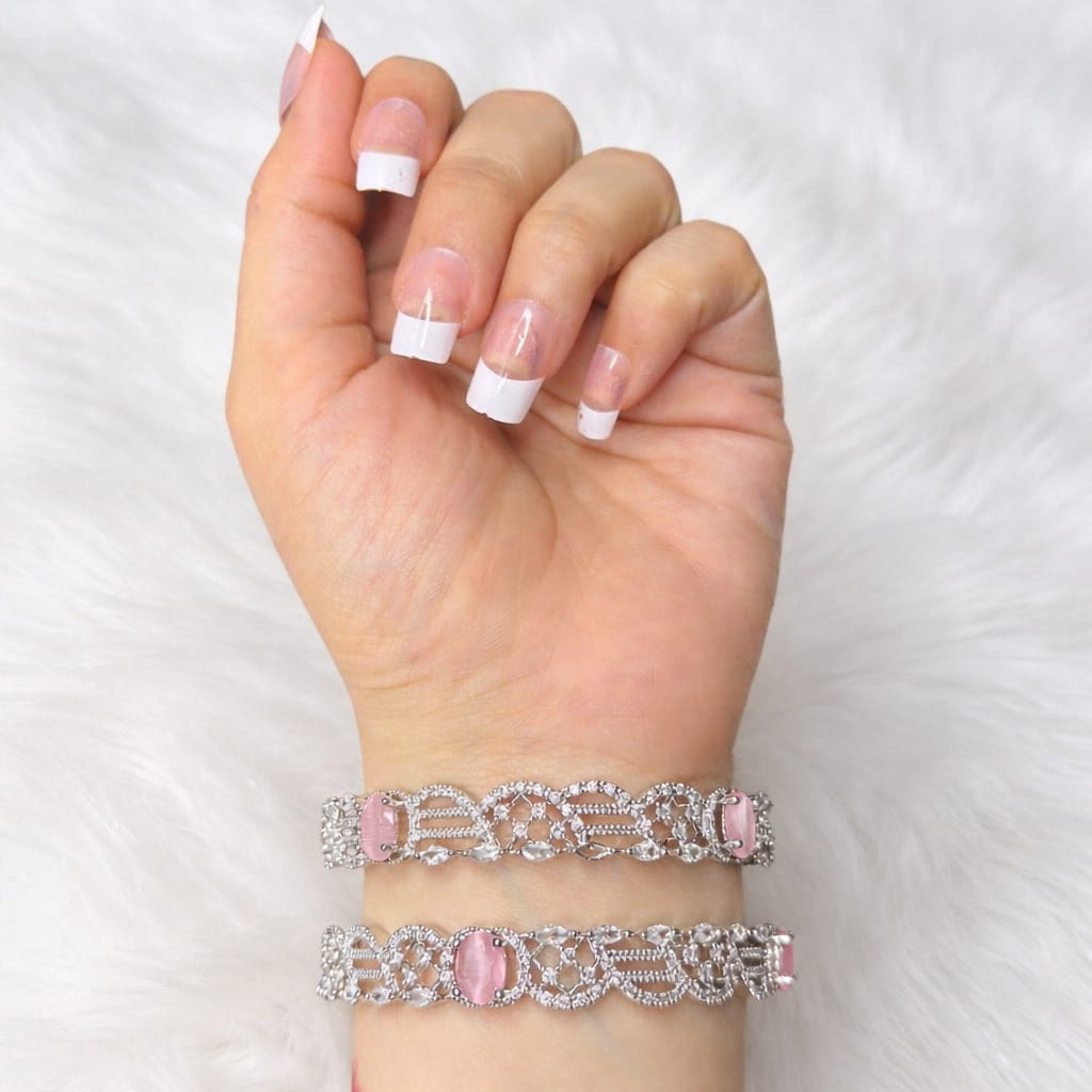 Princess Silver Plated Bangles