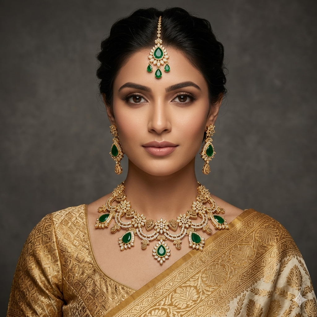 Noor-e-Naz Zircon Set