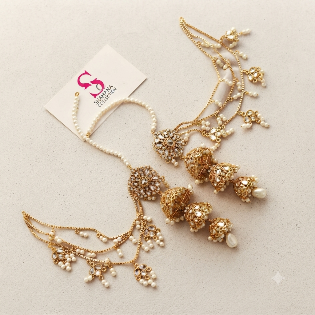 Bahubali kundun Earrings