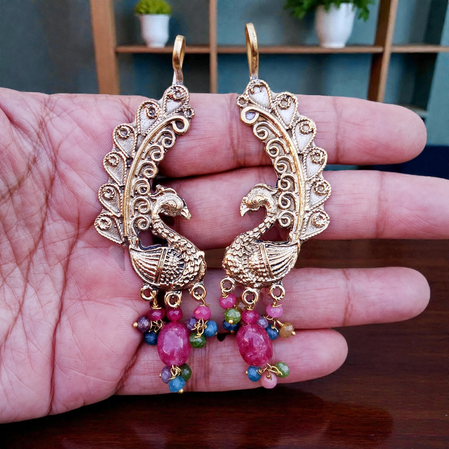 Mor Pankh Ear Cuff