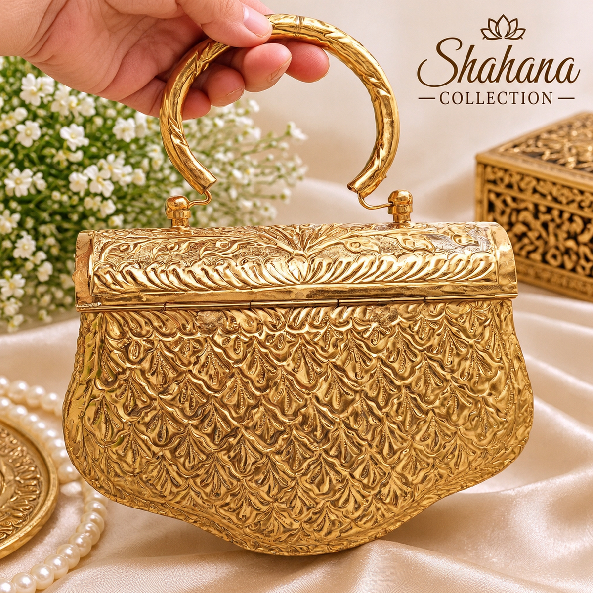 Golden Heritage Clutch