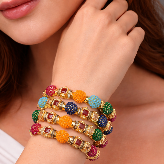 Rainbow Bangles Set