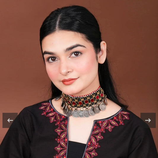 Antique Coins Choker