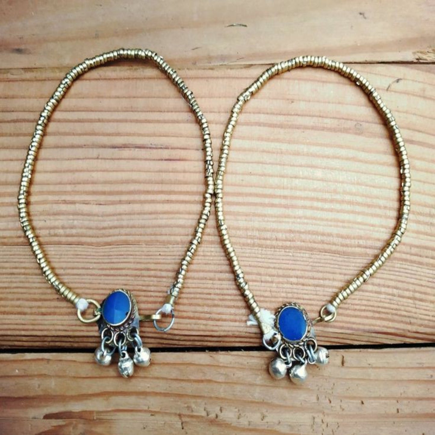Color Dot Anklet pair - Pack of 2