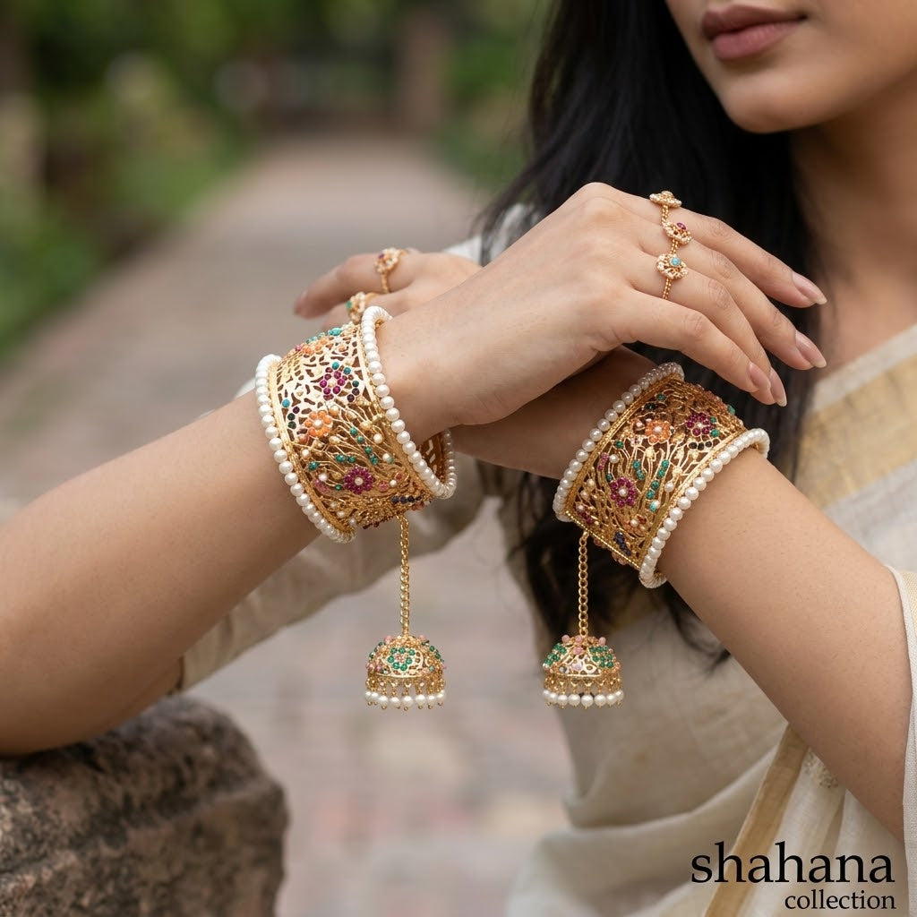 Nathran Hyderabadi Hand Cuff Pair