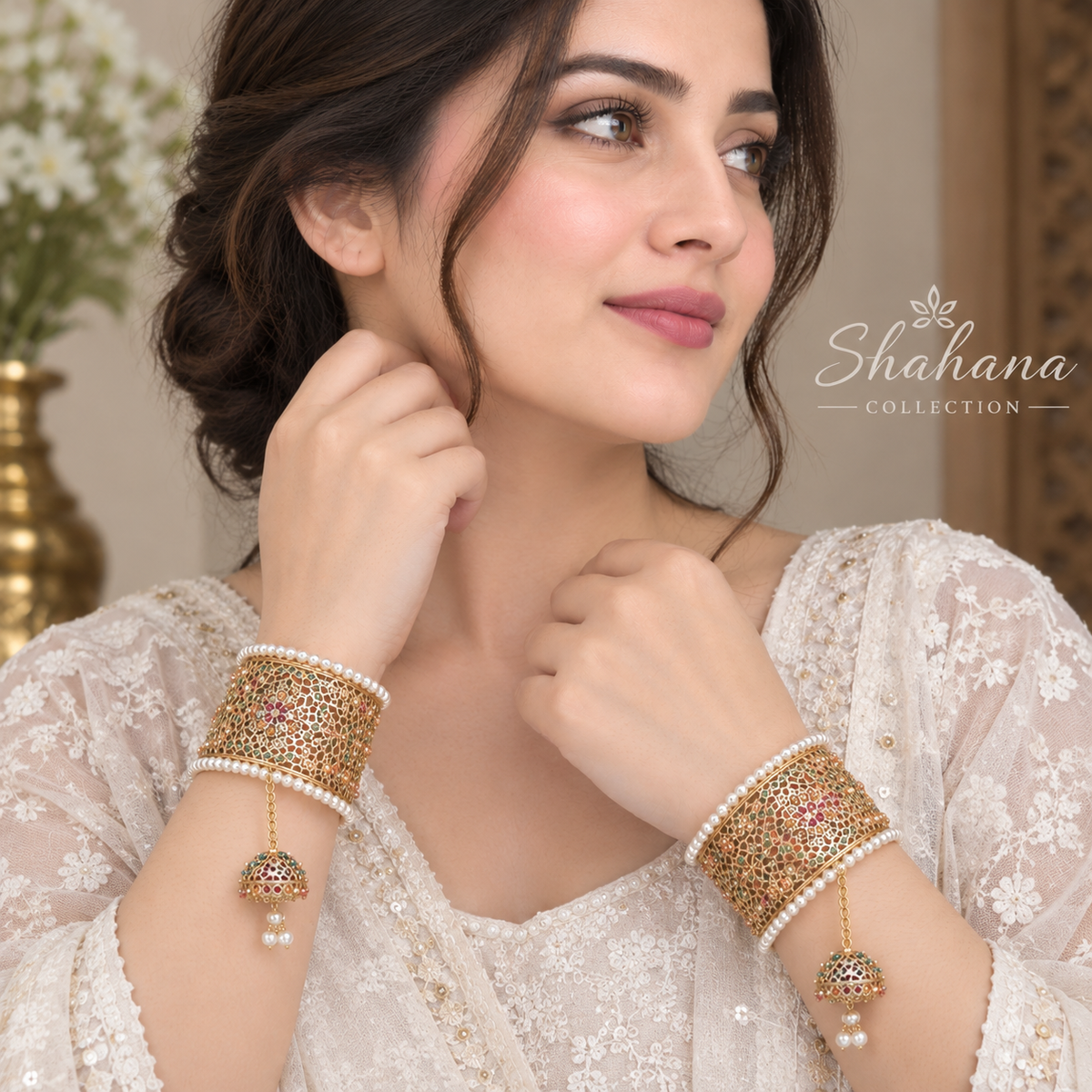 Nathran Hyderabadi Hand Cuff Pair