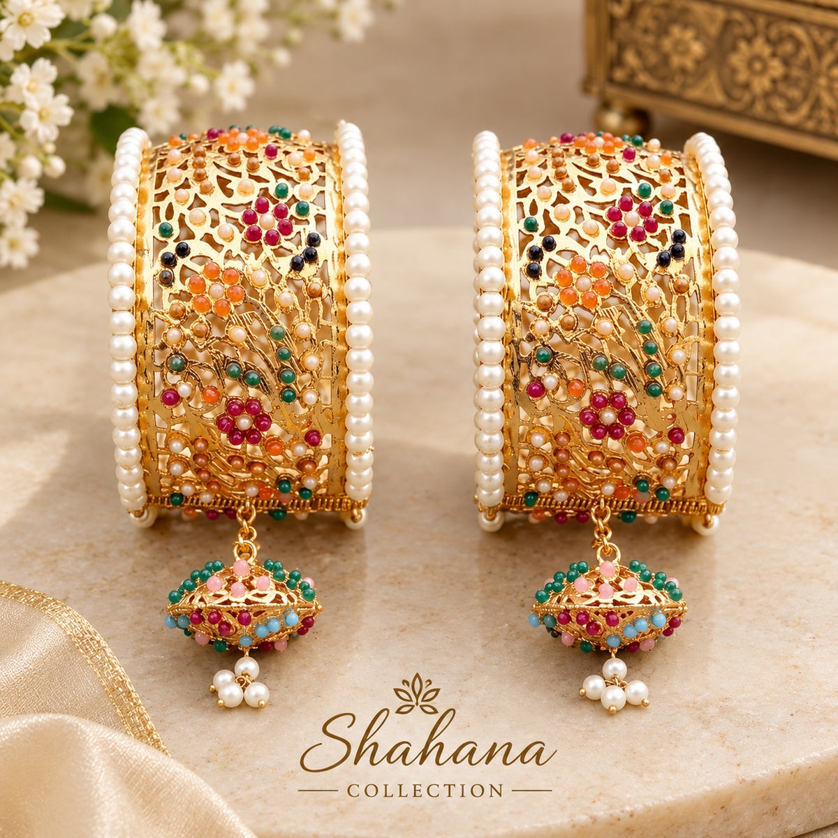 Nathran Hyderabadi Hand Cuff Pair