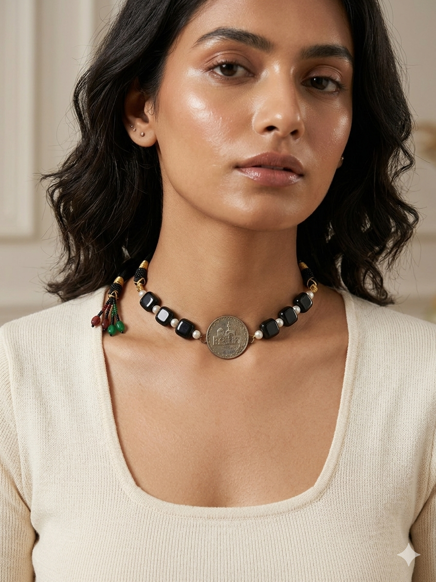 Boho Semi-Precious Stone Choker