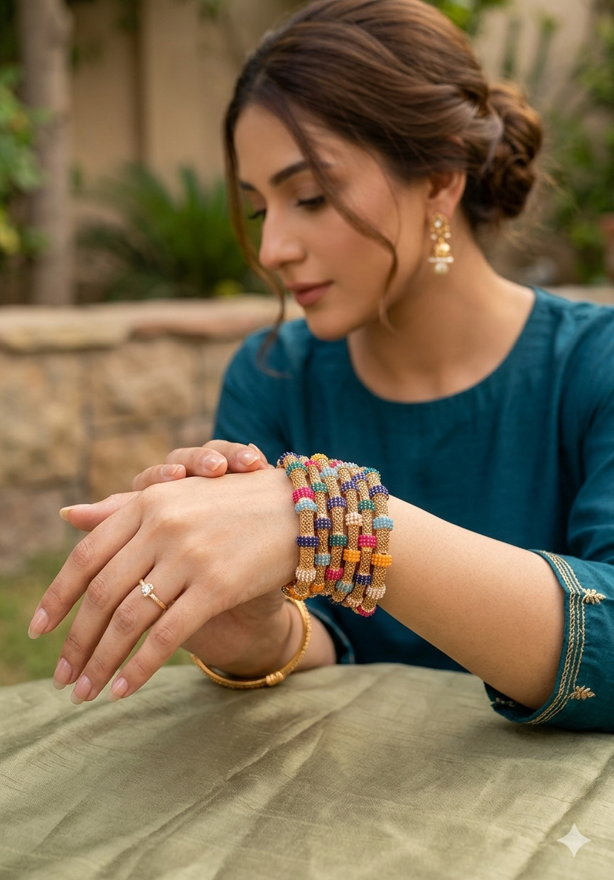 Nobahar bangles set