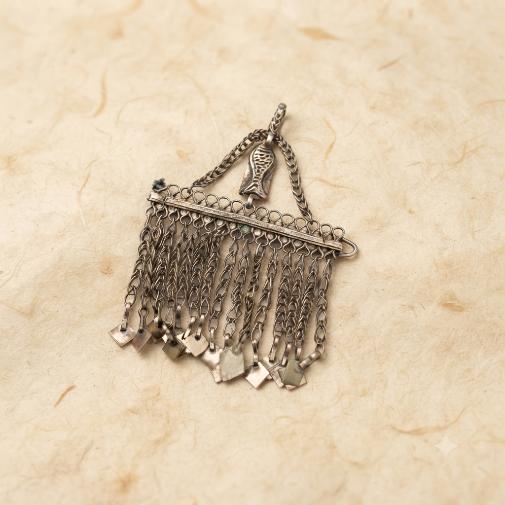 Heritage Tassel Hair Clip