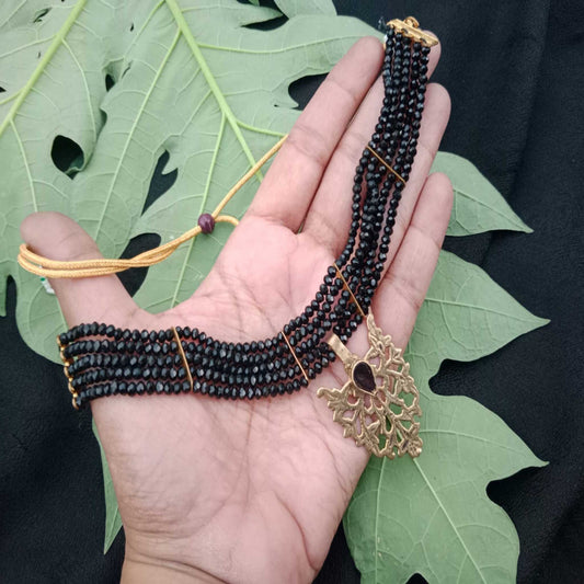Sumadani Style Set Choker Studs and Ring