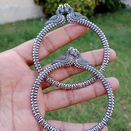 Peacock Bangle Pair