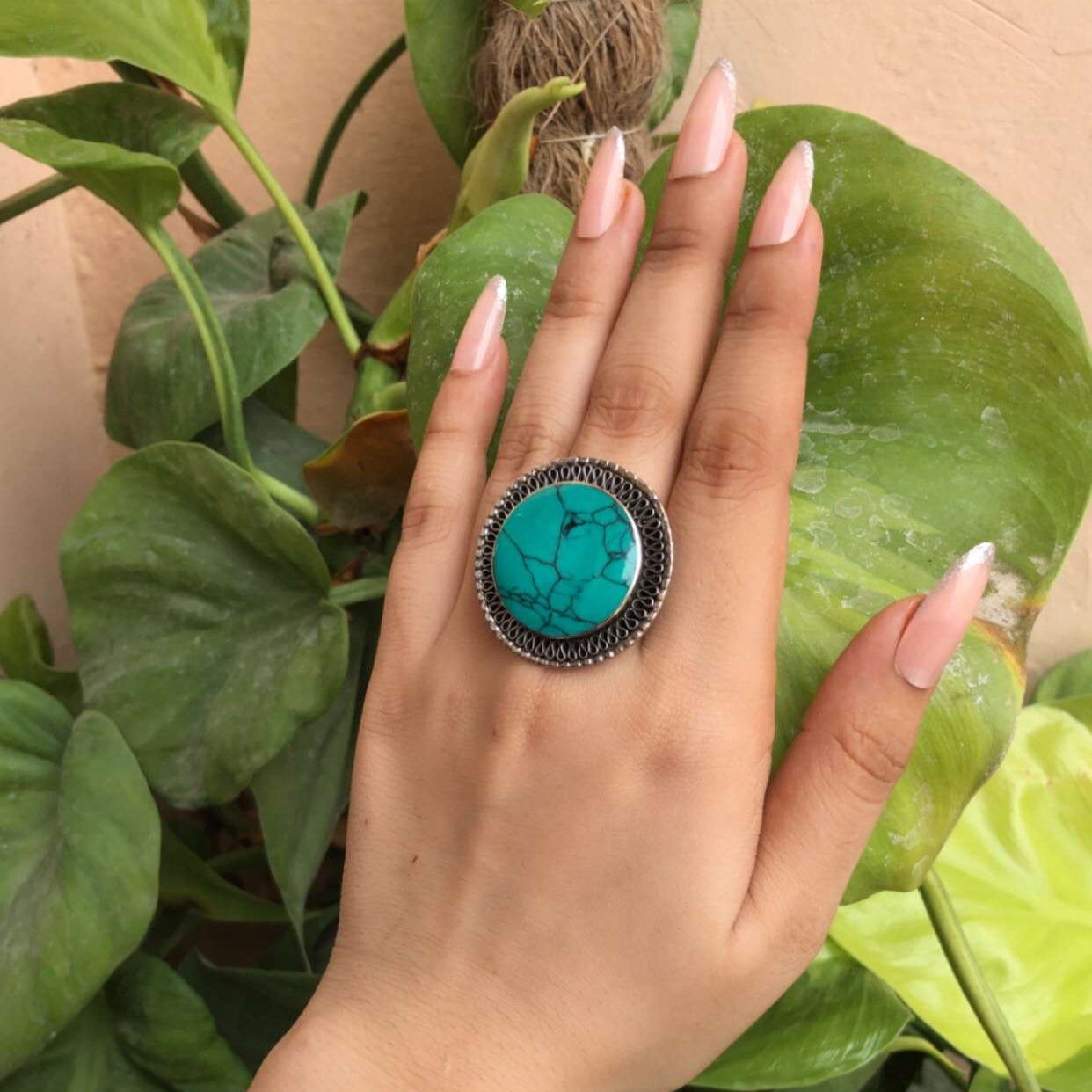 Stones Story Ring
