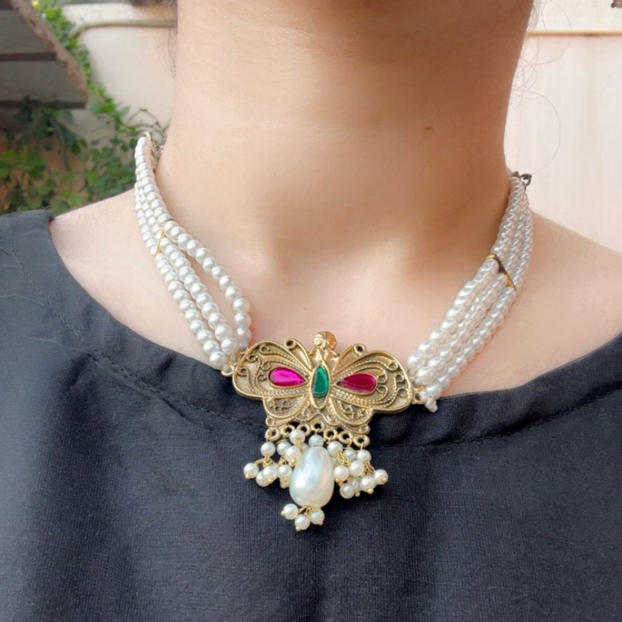 Butterfly Choker Set