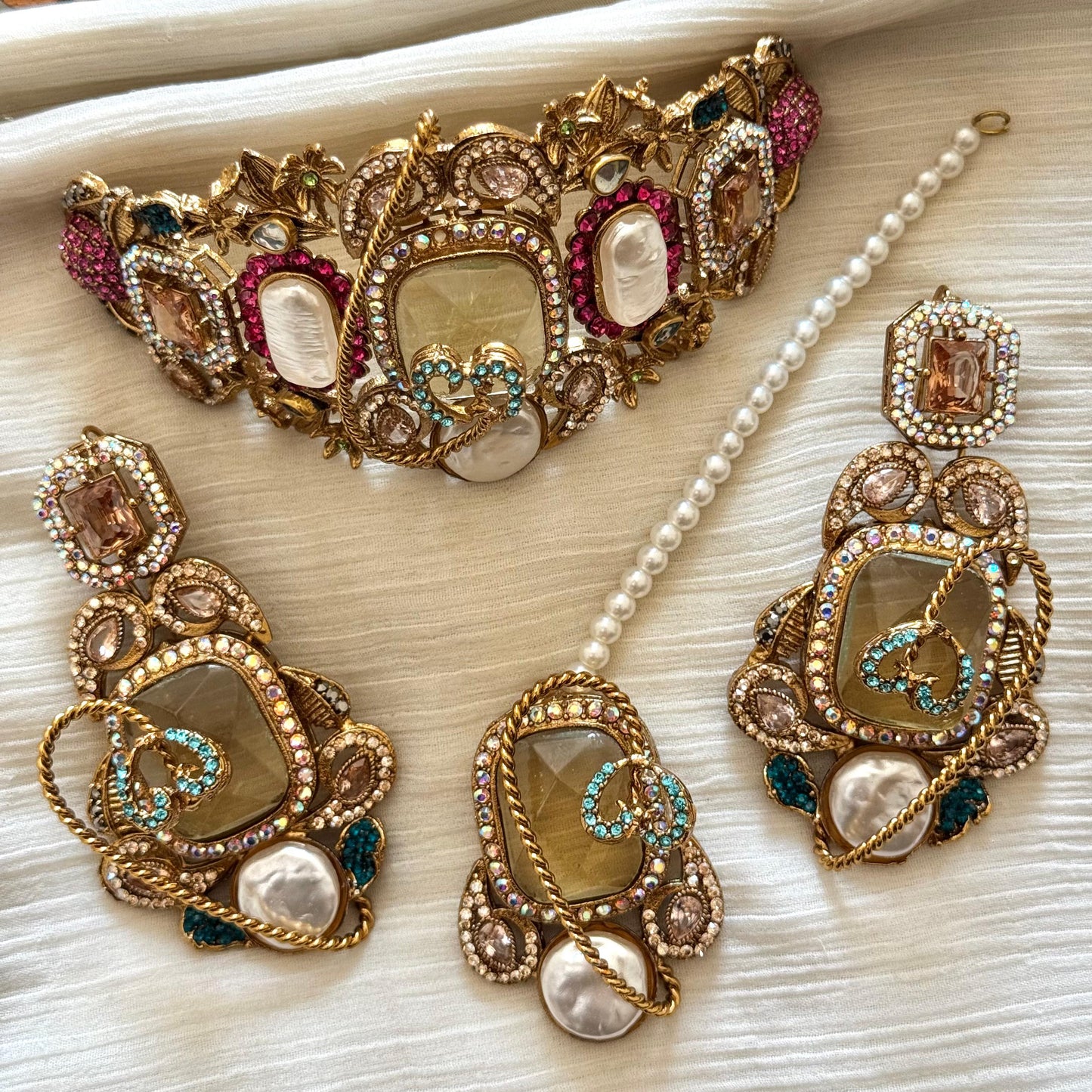 Hurrem Colourful Hand Made Turkish Set