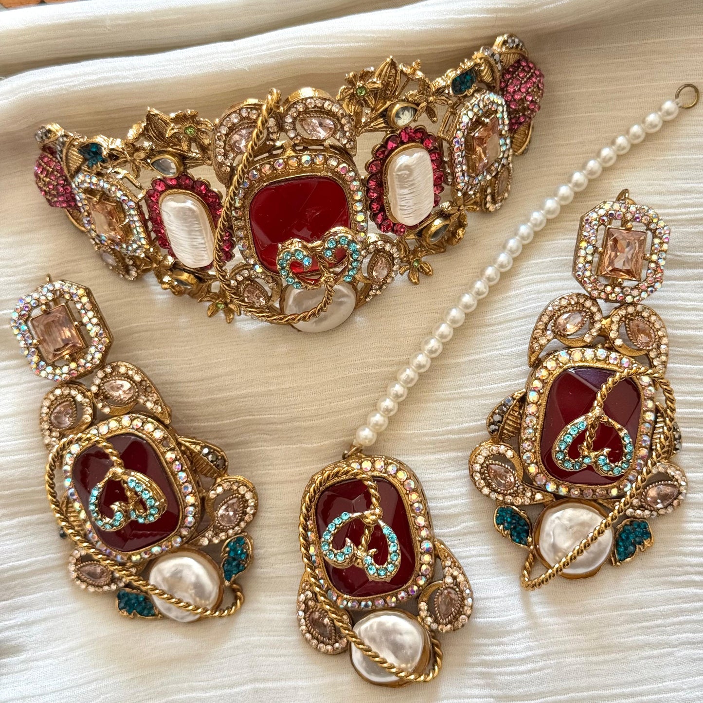 Hurrem Colourful Hand Made Turkish Set