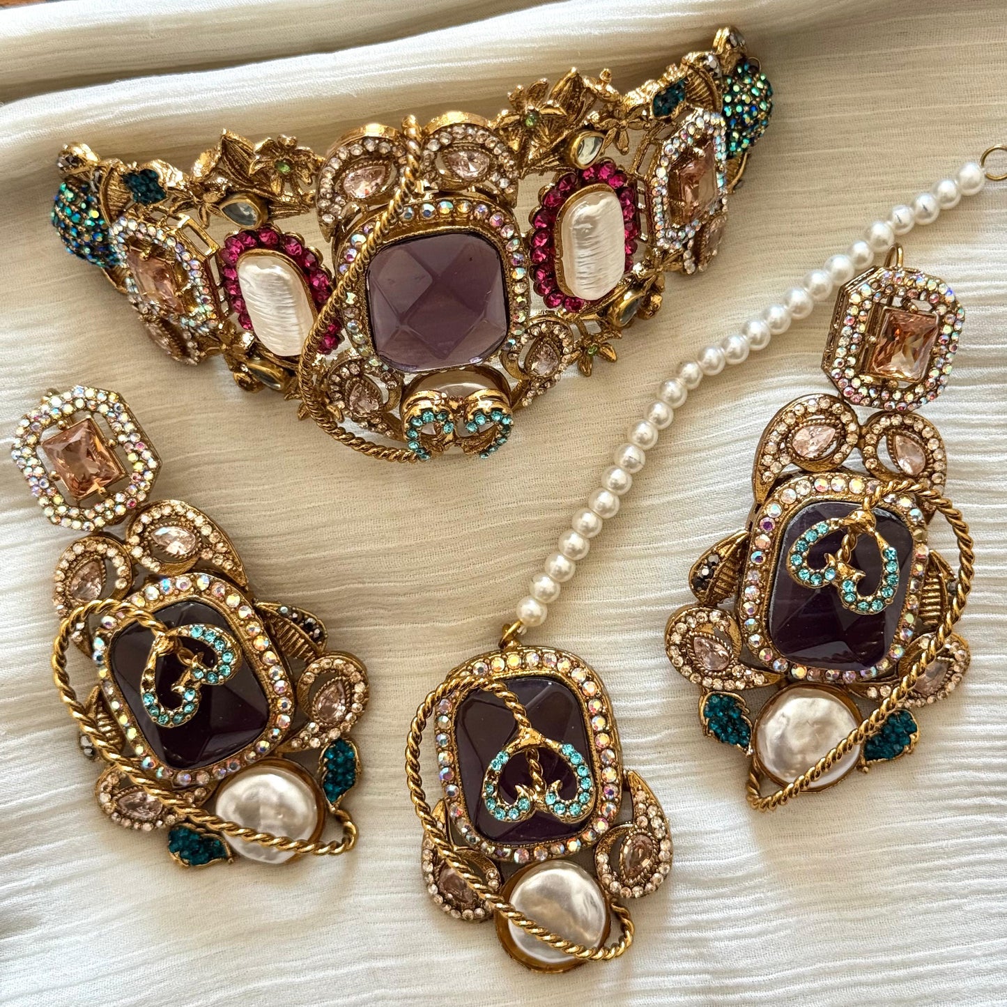 Hurrem Colourful Hand Made Turkish Set