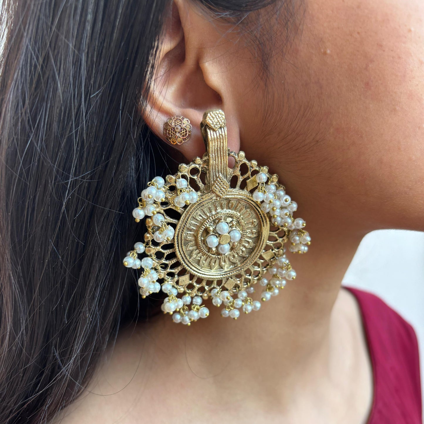 Gajra Earrings