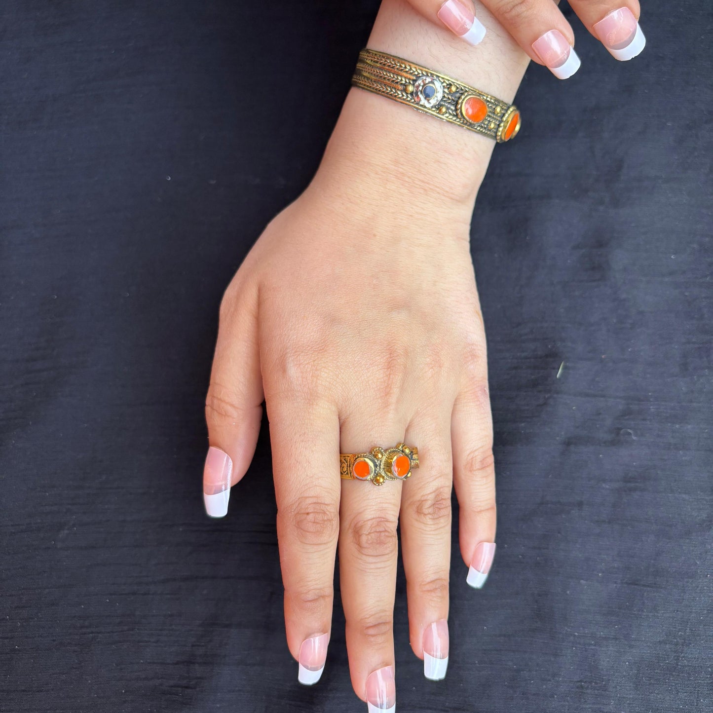 Tribal Bracelet and Ring