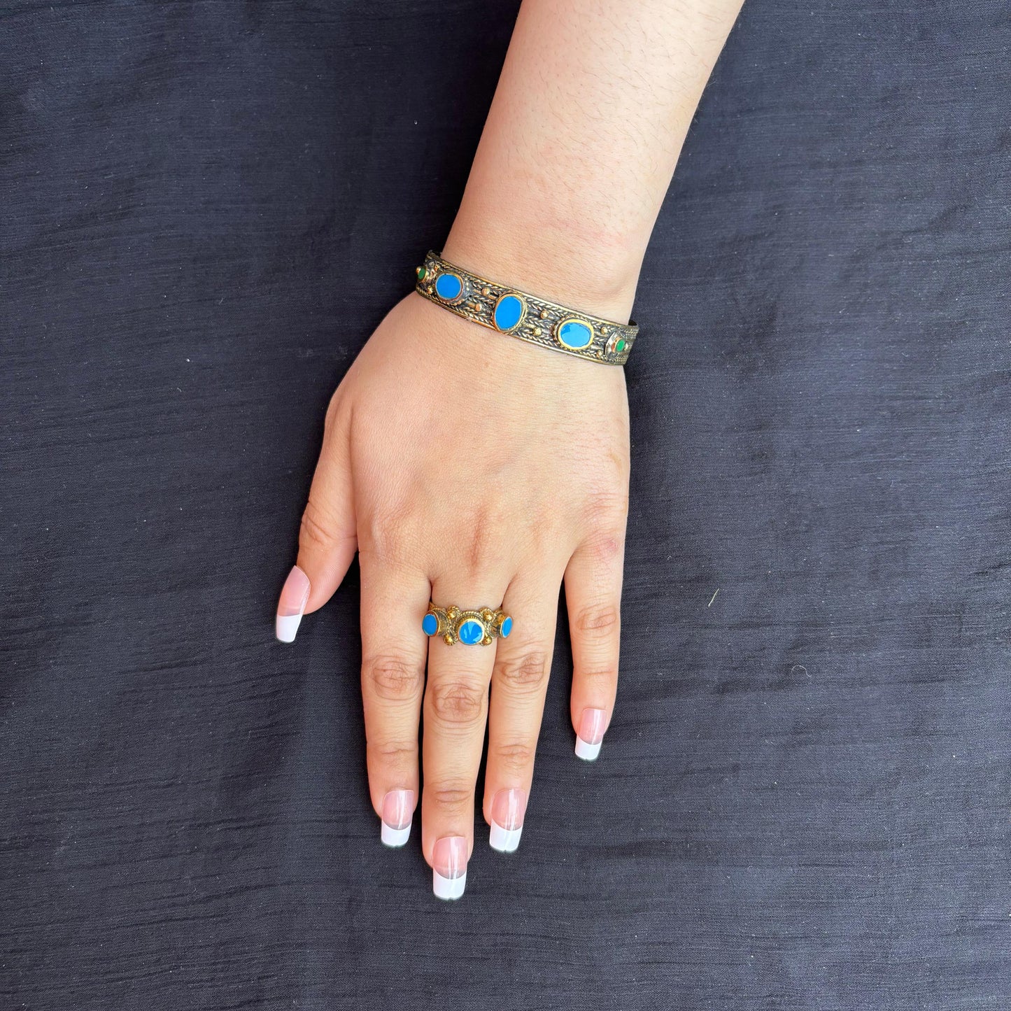 Tribal Bracelet and Ring
