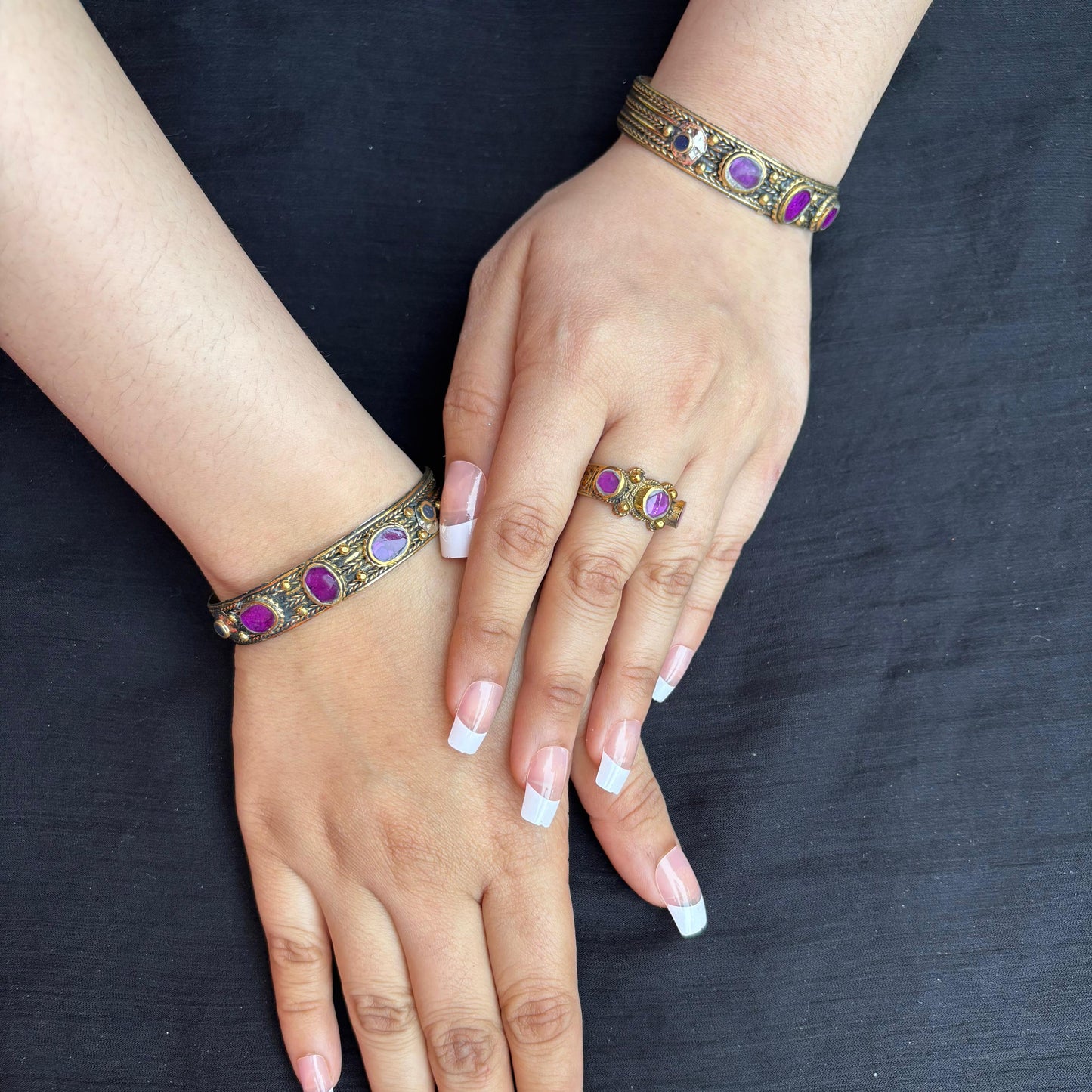 Tribal Bracelet and Ring