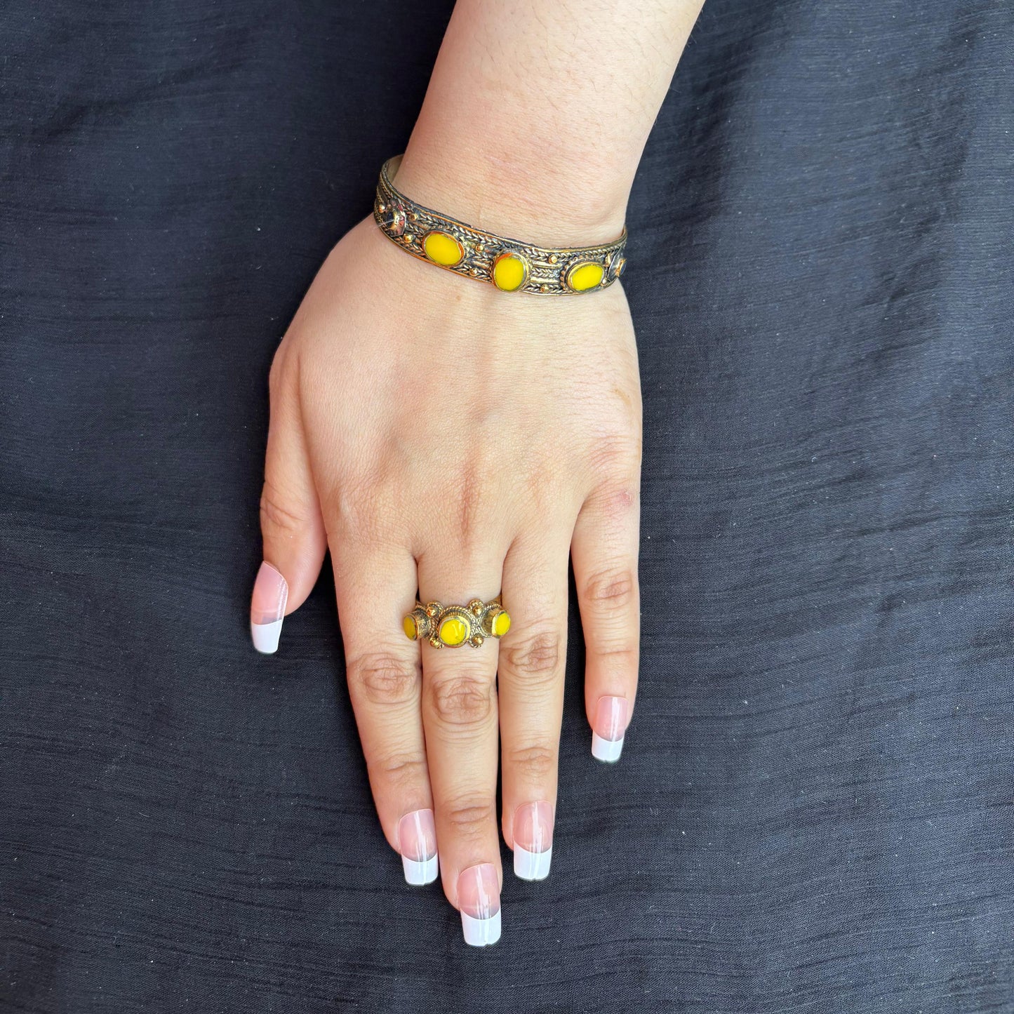 Tribal Bracelet and Ring