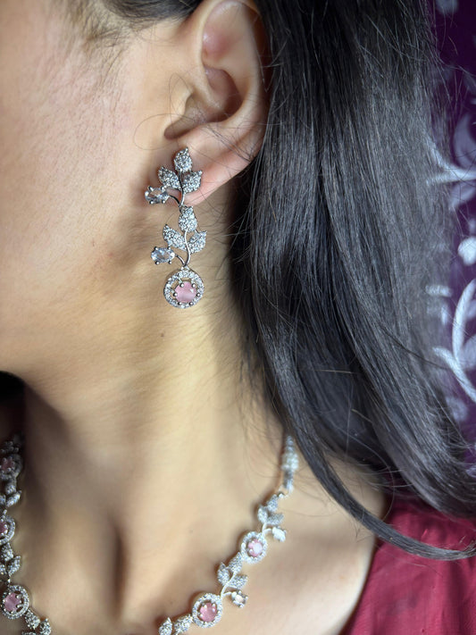 zirelle zircons silver plated