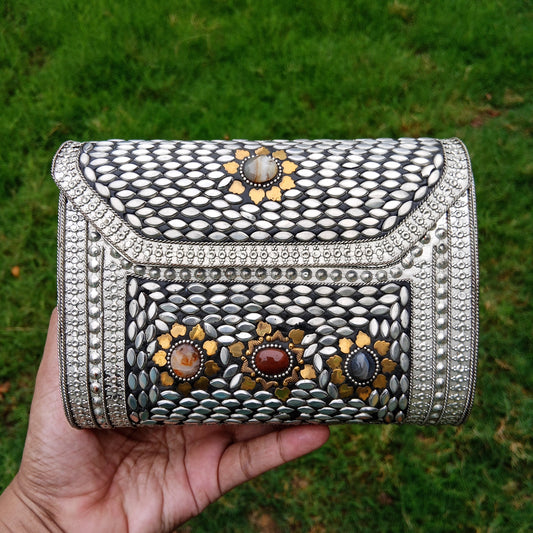 Regal Gemstone Clutch