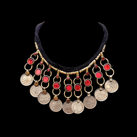 Gul e sikka Afghani necklace