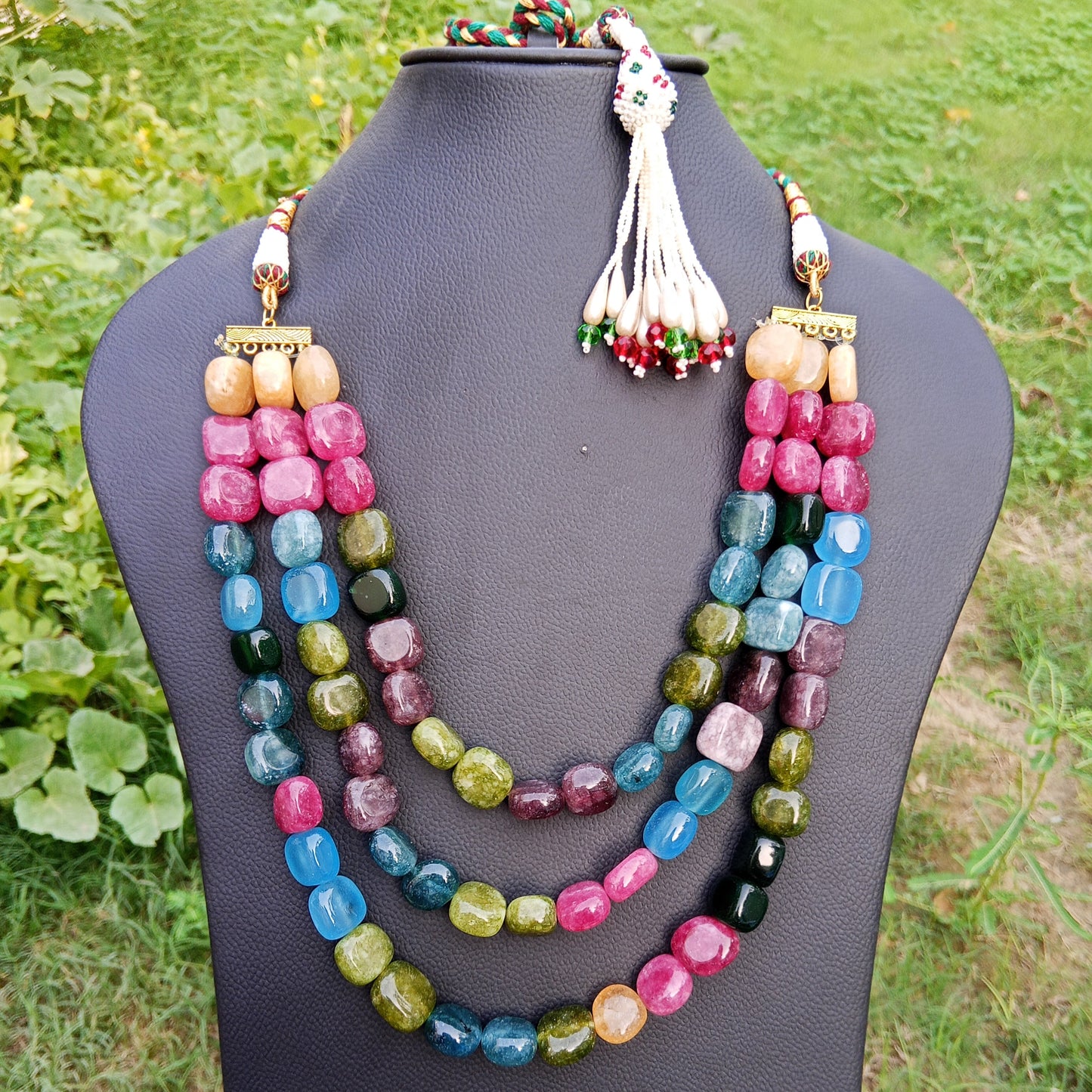 Semi Precious Stones Mala