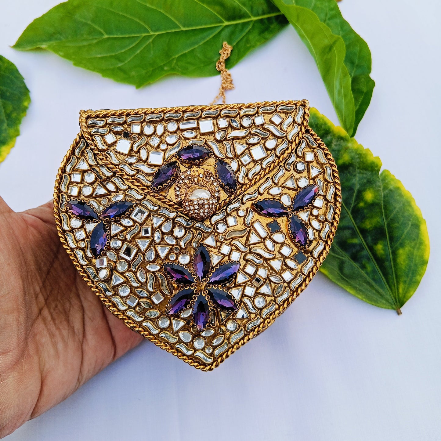 Purple Rain Kundun Clutch