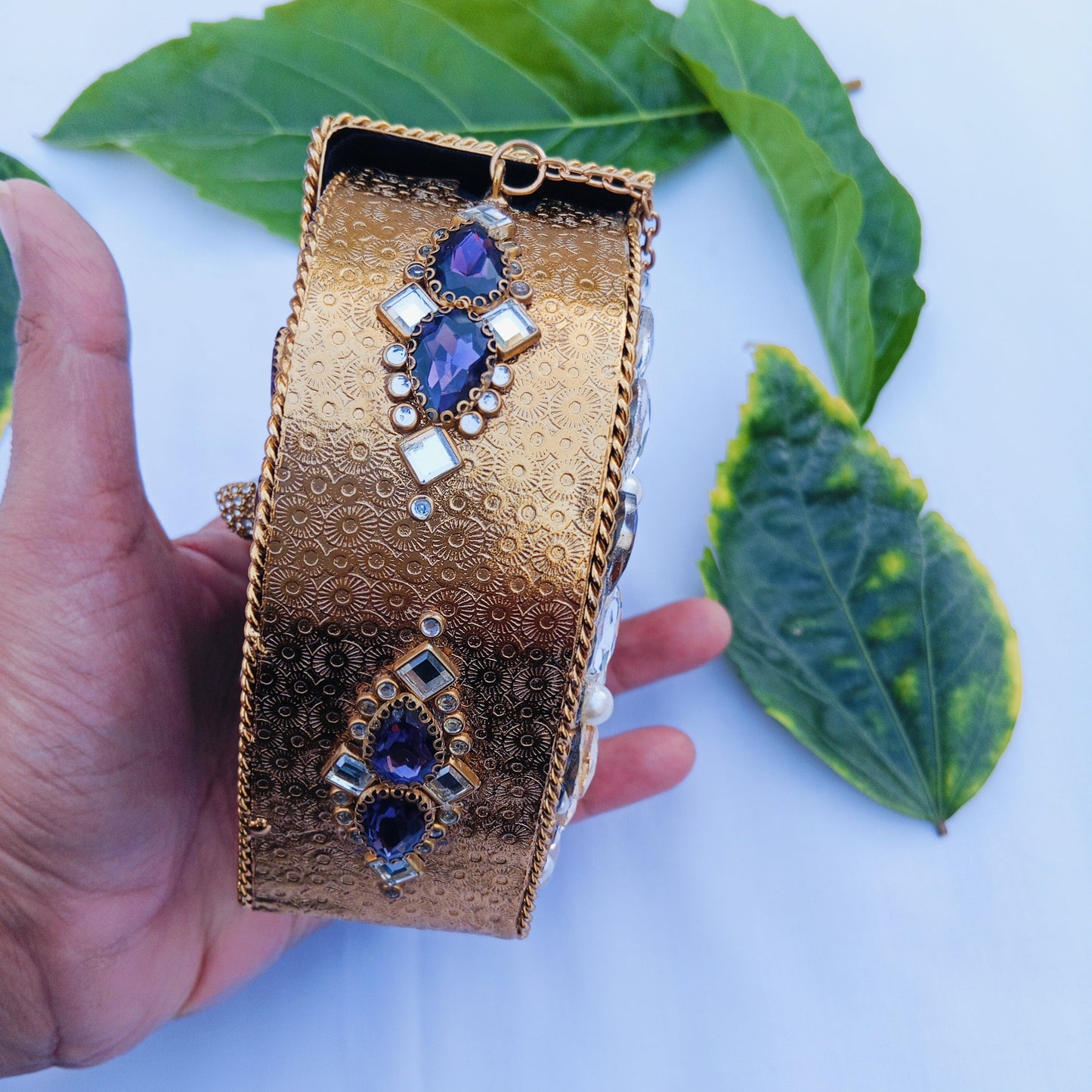 Purple Rain Kundun Clutch