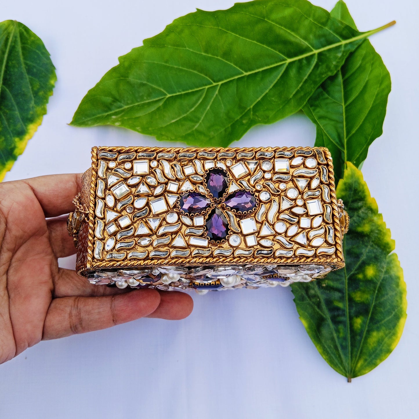 Purple Rain Kundun Clutch