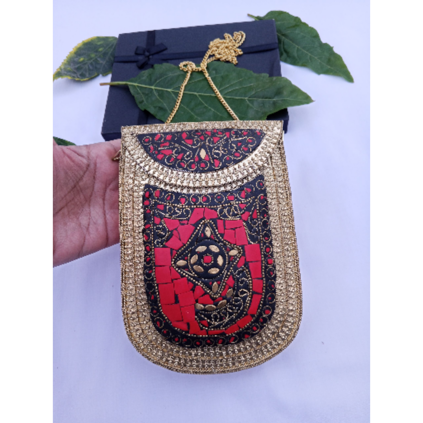 Mosaic Metal Mobile Pouch