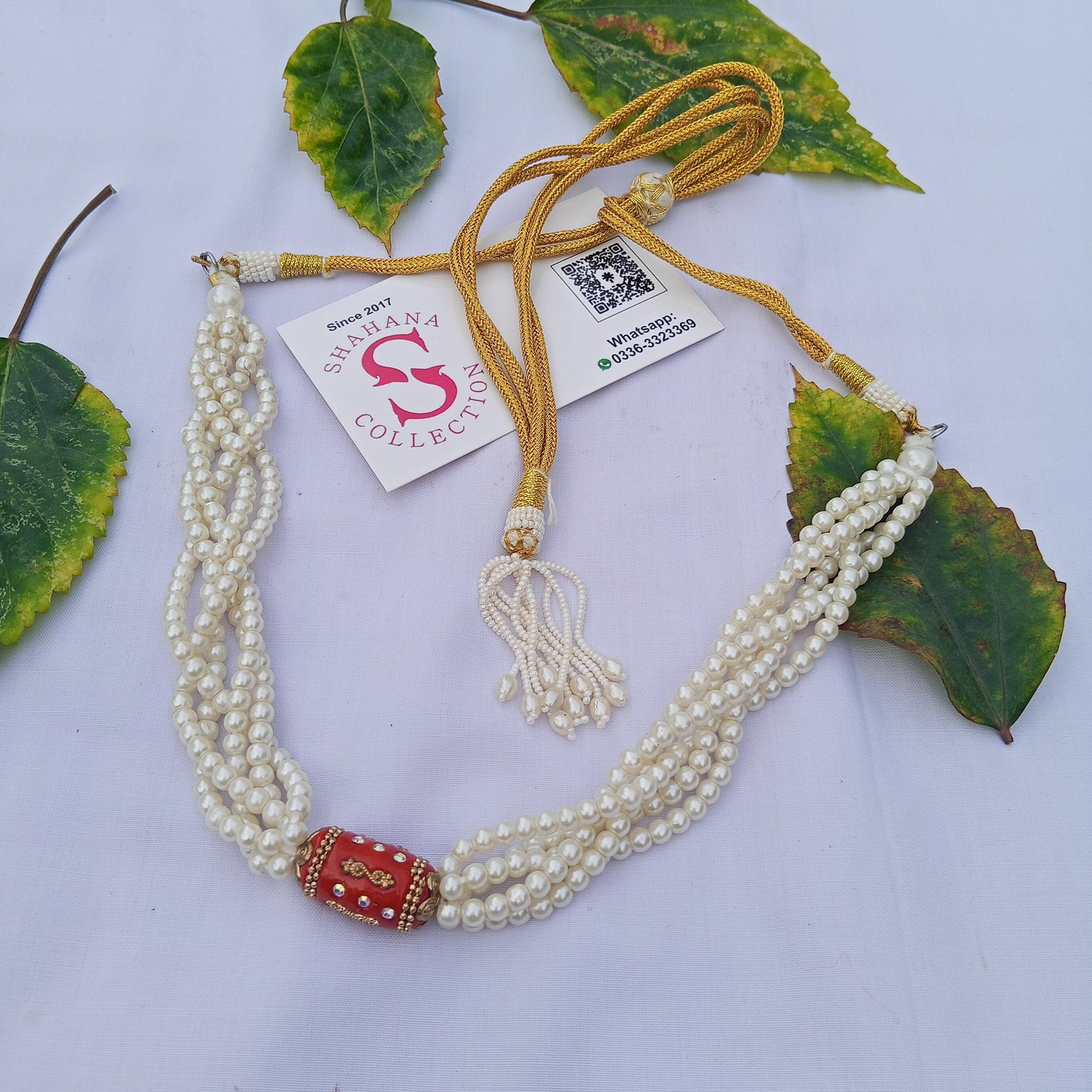 Dholki Pearls Choker