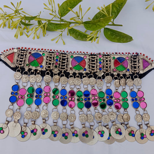Palwasha  Choker Multi-colored
