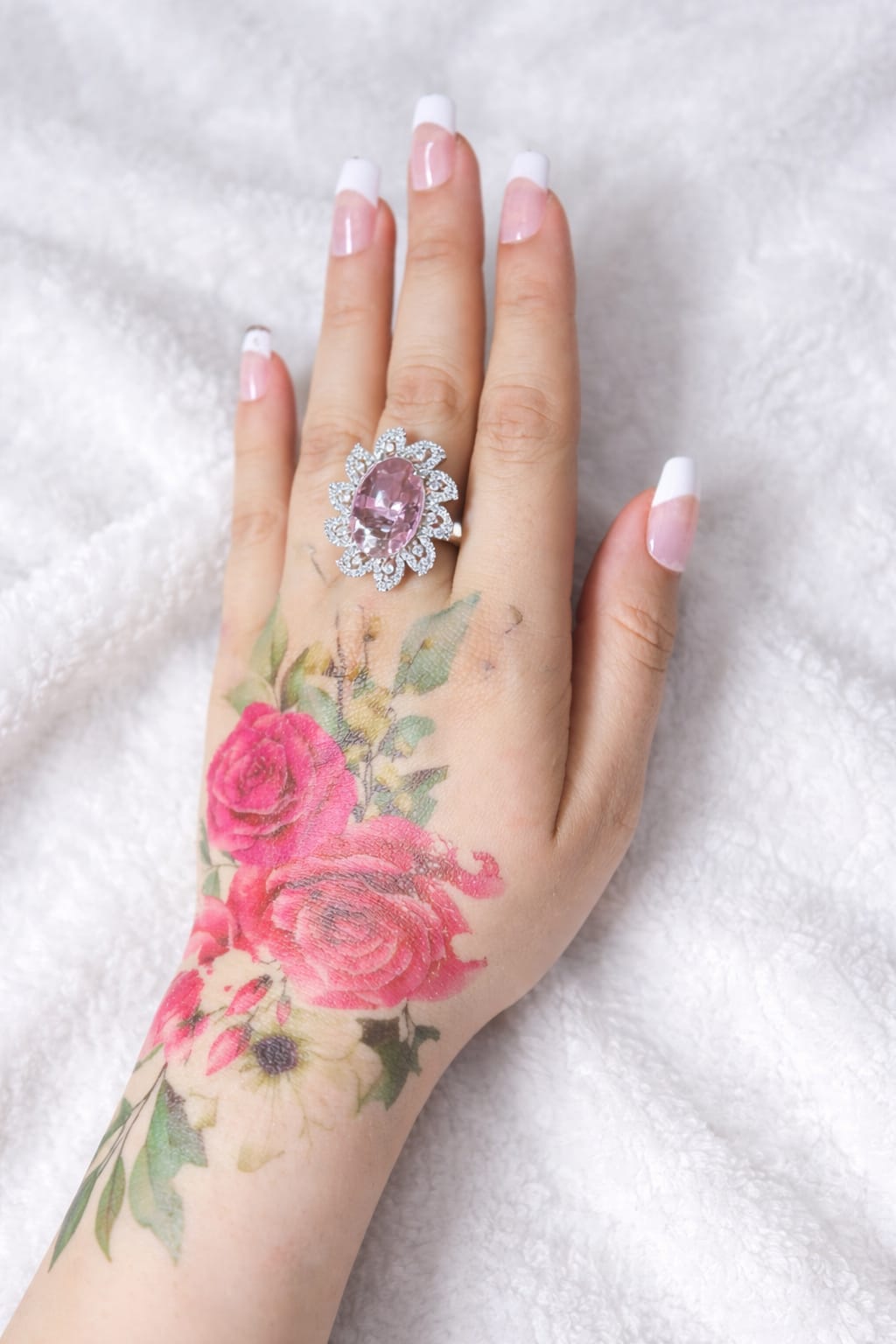 Pink Zircon Royale Ring adjustable size