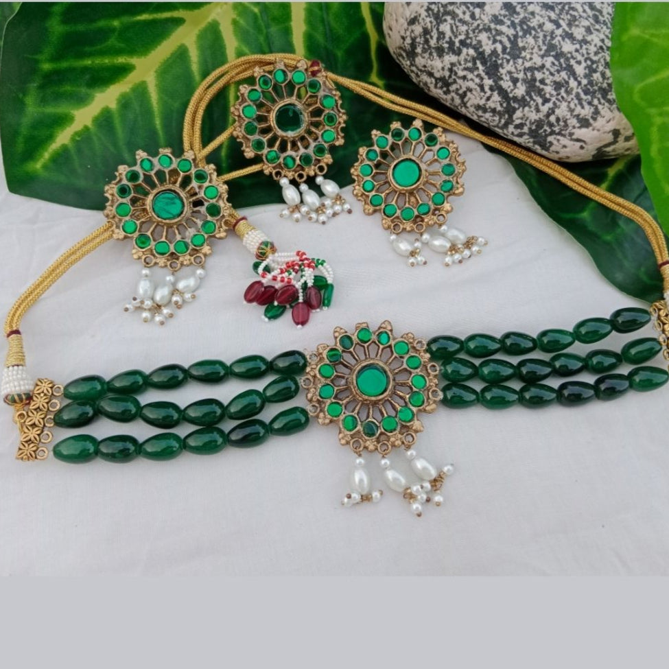 Flower Choker Set
