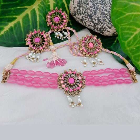 Flower Choker Set