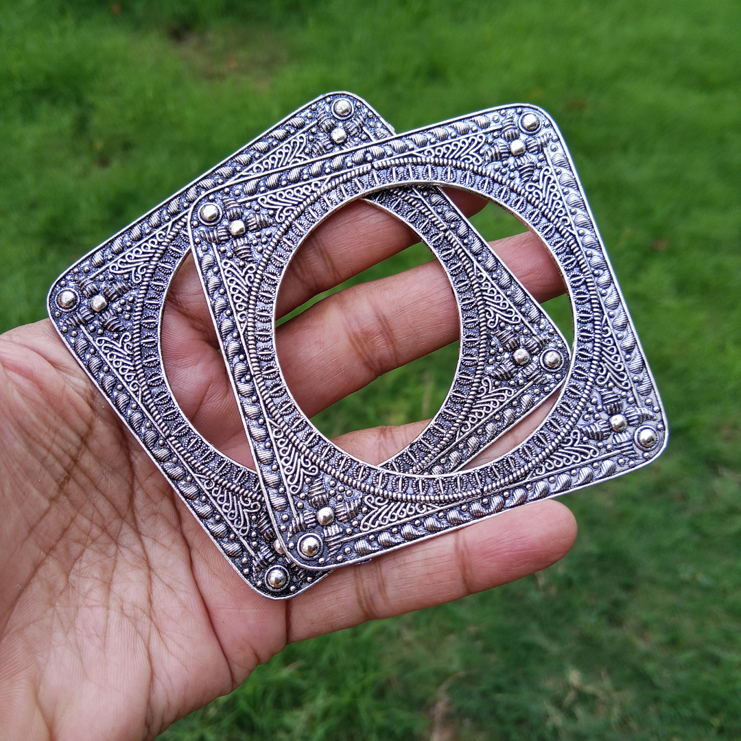 Square Bangle Pair