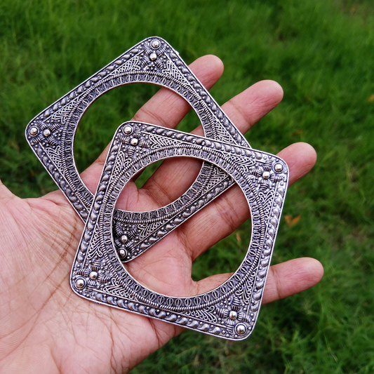 Square Bangle Pair