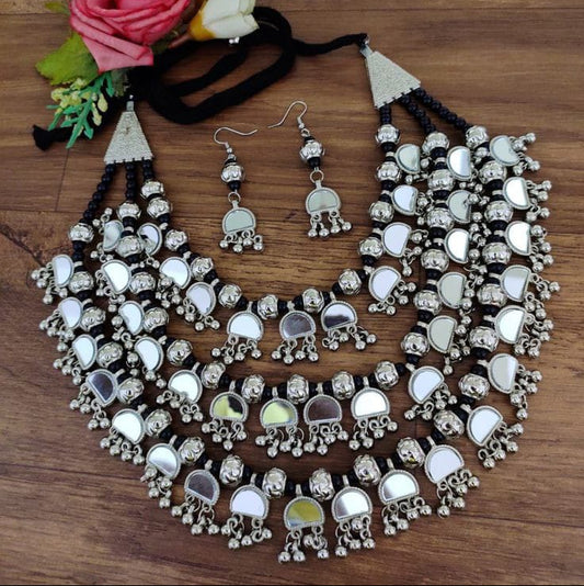 Mirror 3 layers mala set 