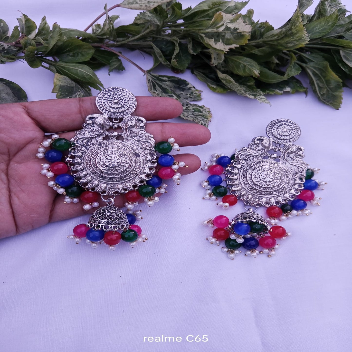 Heavy jhumka's