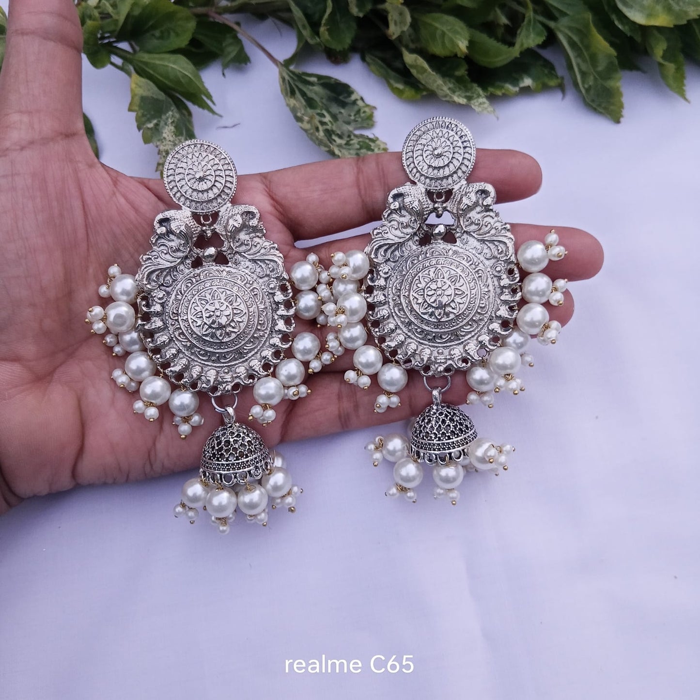 Heavy jhumka's